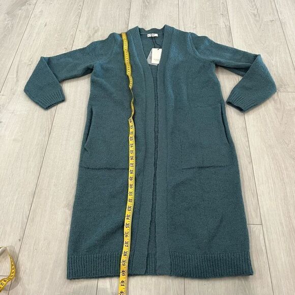 JDY Firez long sleeve longline knit cardigan size M - Picture 2 of 8